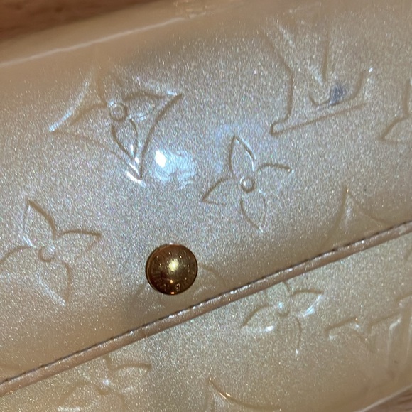 LOUIS VUITTON LV Monogram Vernis Porte Feuille Sarah Long Bifold Wallet TH1025 - Picture 4 of 15